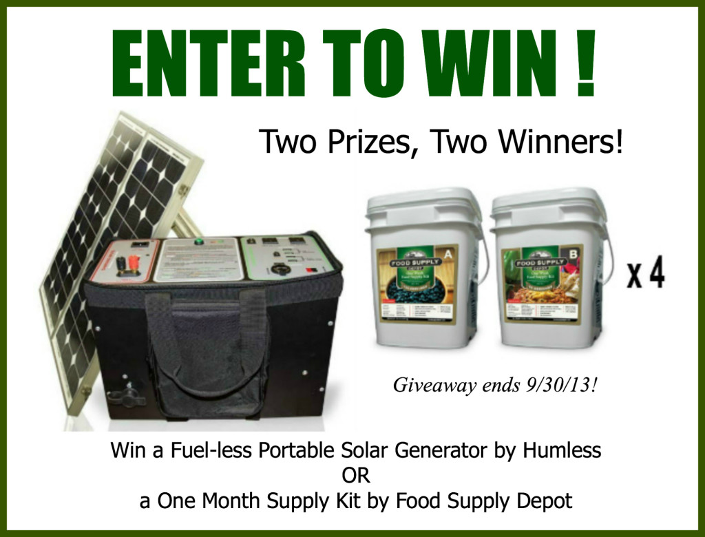 Celebrate National Preparedness Month with the Biggest Giveaway Yet!!! www.Prepared-Housewives.com #giveaway #emergencyprep
