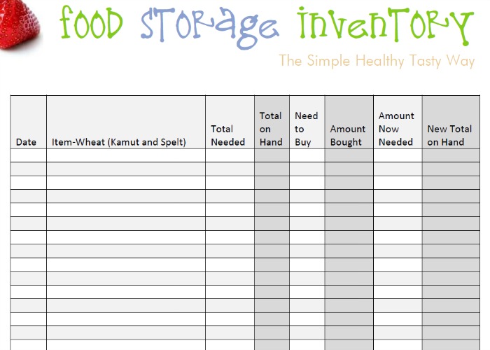 Food Storage Spreadsheet At Viinellieblog Blog Food Storage Spreadsheet At Viinellieblog Blog