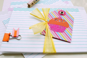 FREE Chevron Recipe Cards: Print and Cut Your Own
